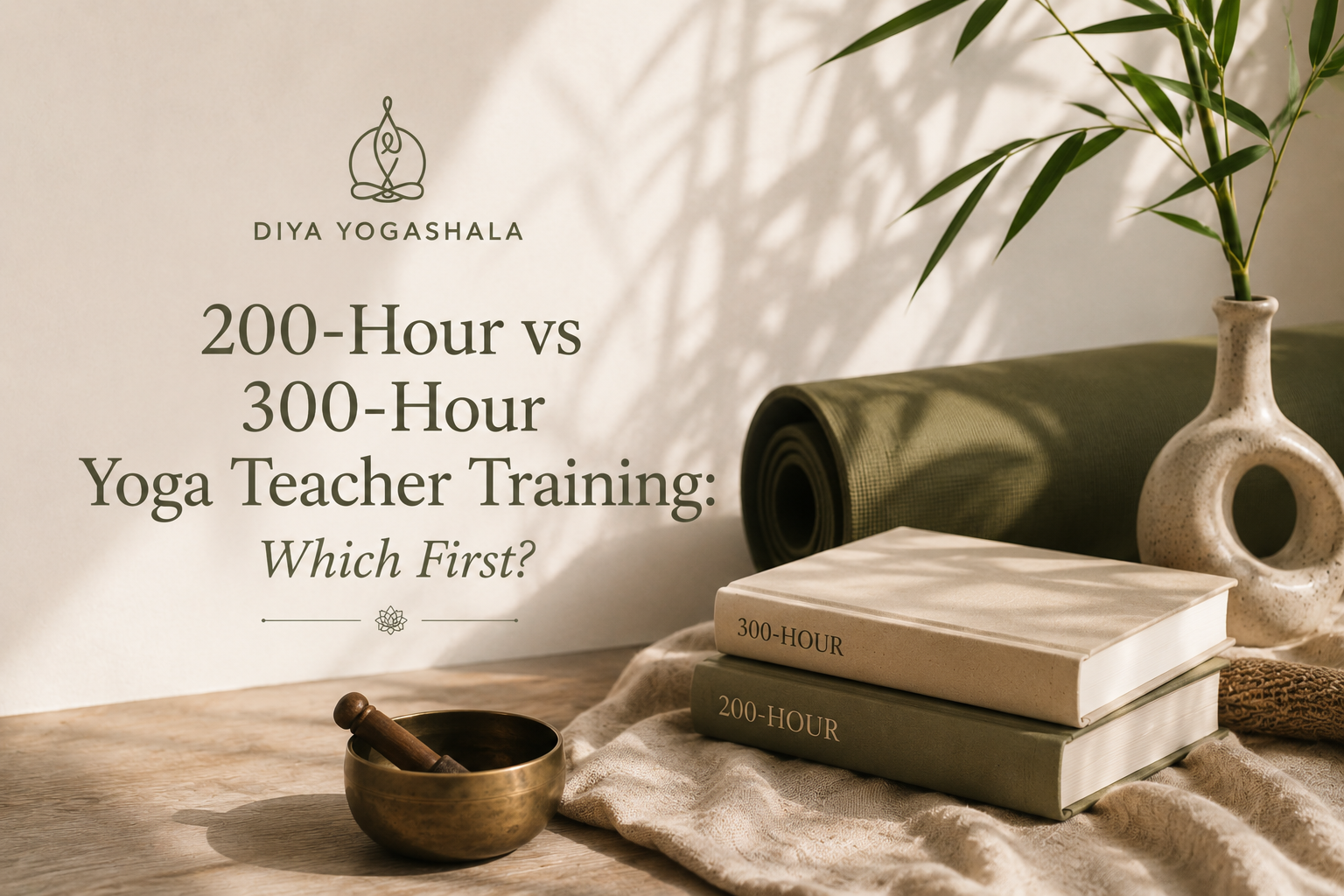 200-Hour vs 300-Hour Yoga Teacher Training: Which One Should You Choose First?