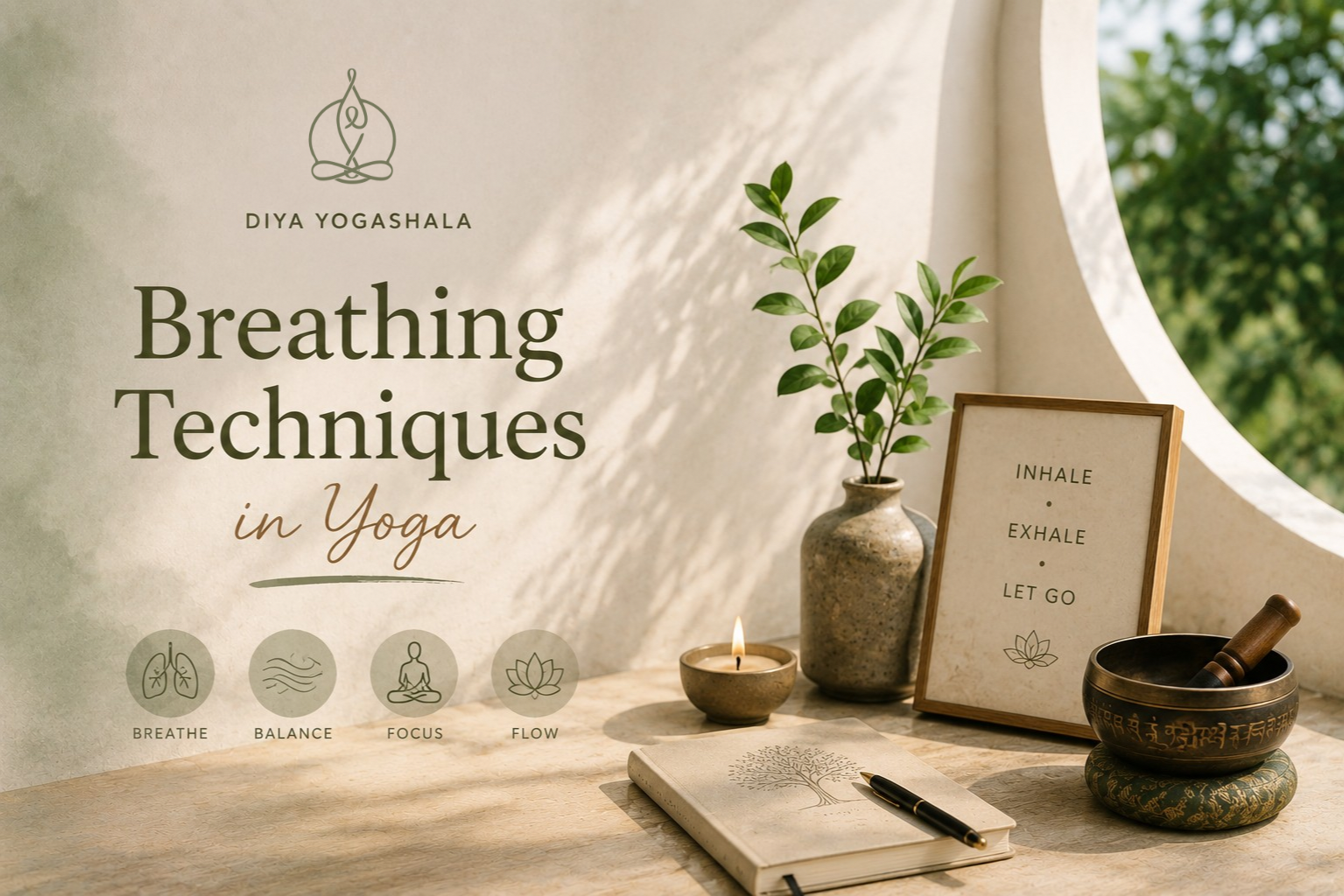 Breathing Techniques While Practicing Yoga