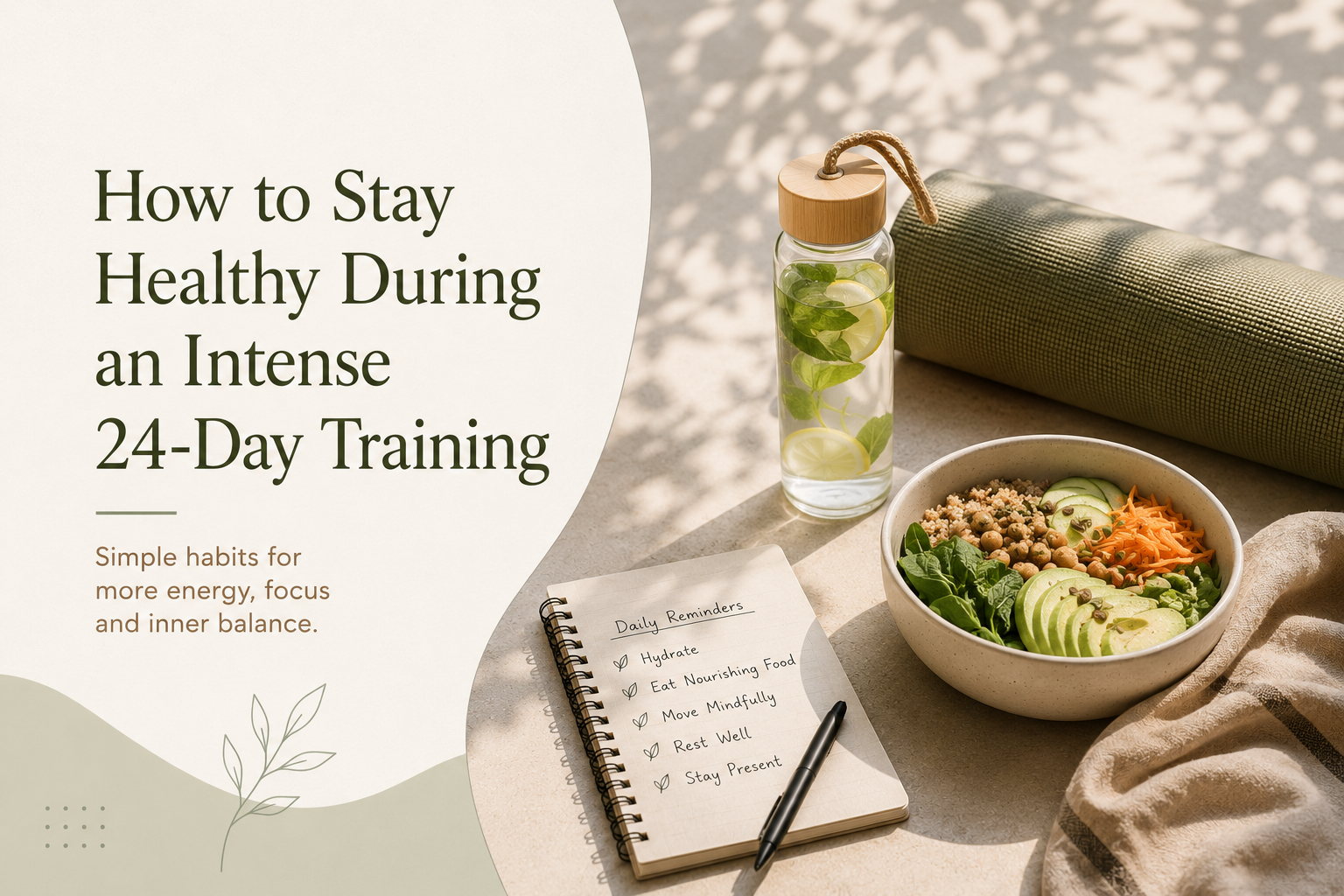 How to Stay Healthy During an Intense 24-Day Yoga Teacher Training
