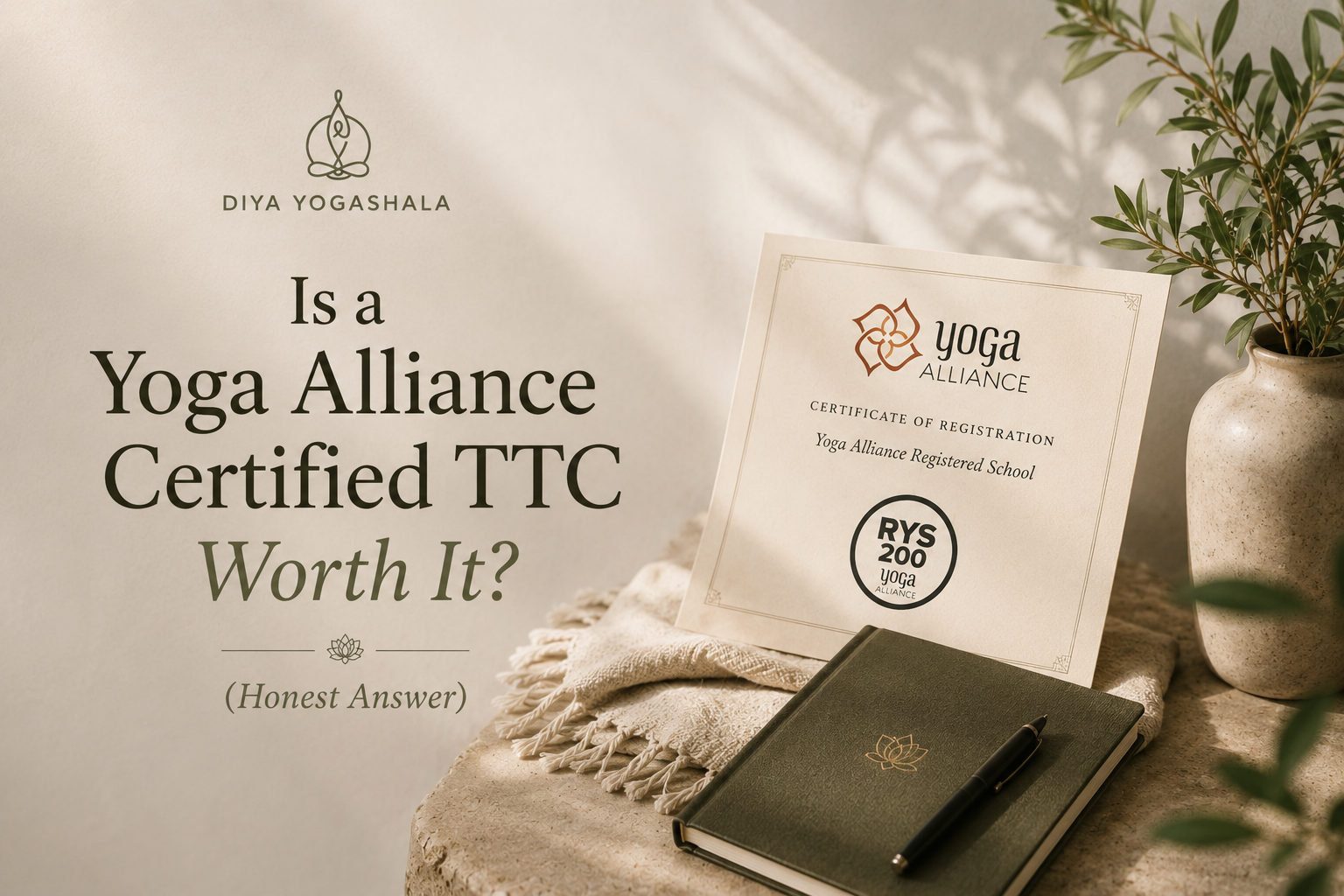 Is a Yoga Alliance Certified TTC Worth It?